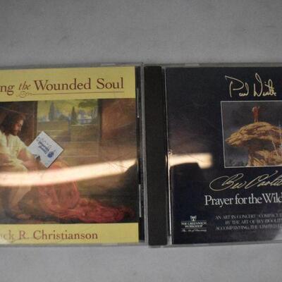 6 pc Religious Media: 4 DVDs & 2 CDs