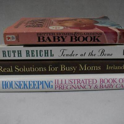4 Books: BH&G Baby Book -to- Good Housekeeping Book of Pregnancy & Baby Care