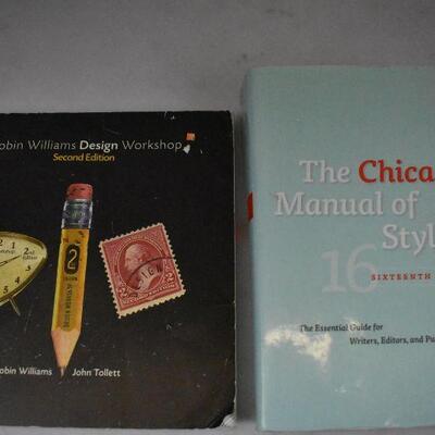 5 Non-Fiction Books: Chicago Manual of Style -to- Non-Designer's Design & Type