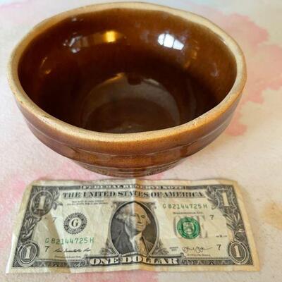 Antique 6" Stoneware bowl