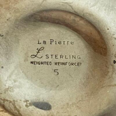 La Pierre Sterling candlesticks 