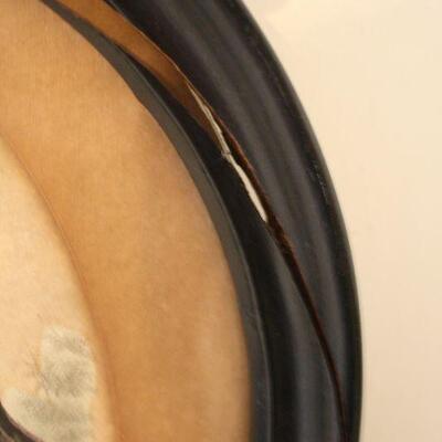 Lot #45: French Antique Print in Oval Frame by Anis Toud 