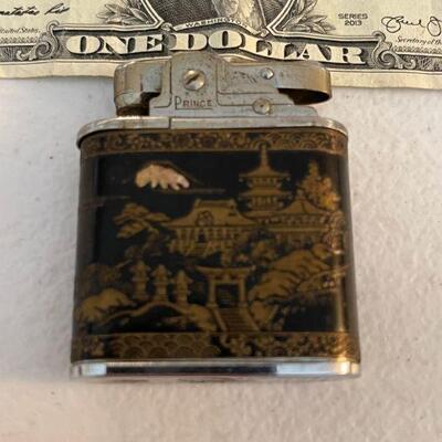 Early Prince lighter Oriental motif 