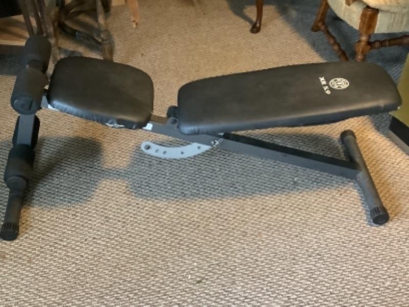 2464 Gold’s Gym XR 5.9 Exercise Bench