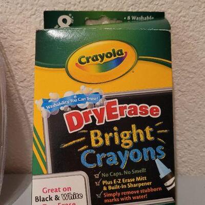 Lot 51: Assorted Crayola Crafts and Flashlight