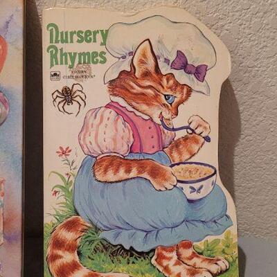 Lot 55: (2) Children's Books + New Plush Animal