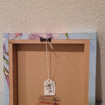 Lot 59: New HALLMARK Wall Art FLOWER