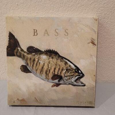 Lot 60: New HALLMARK Wall Art BASS