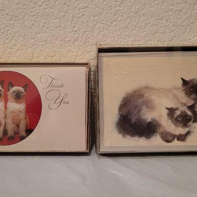Lot 62: Assorted NEW Cat Theme Notecards
