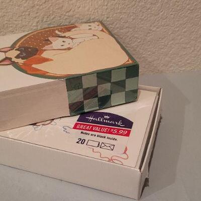 Lot 63: Assorted NEW Cat Theme Paper Collectibles 