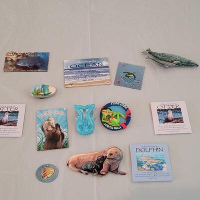 Lot 72: Marine Life Theme Magnets