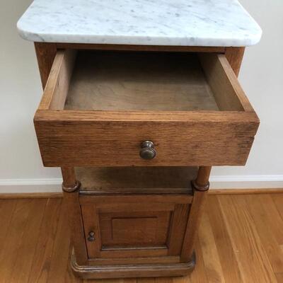 Lot 30 - Side Table with Marble Top