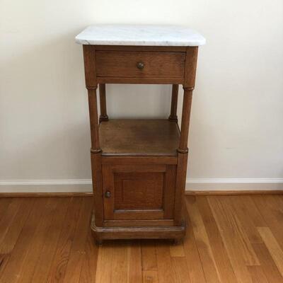 Lot 30 - Side Table with Marble Top