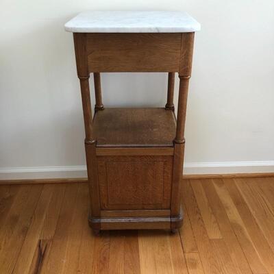 Lot 30 - Side Table with Marble Top