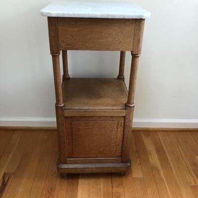 Lot 30 - Side Table with Marble Top