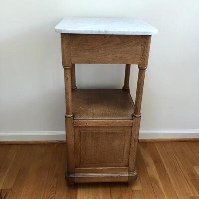 Lot 30 - Side Table with Marble Top