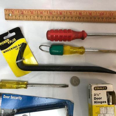 Household Tool and Hardware Lot