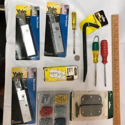 Household Tool and Hardware Lot