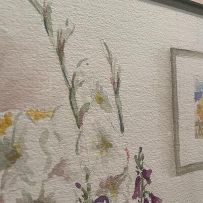 Lot 46 - Pair of Diana Beuttler Framed Art