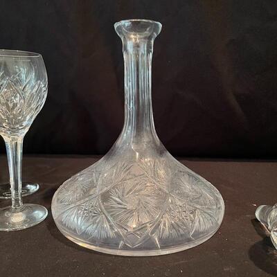 Lot 47 - Waterford Ballylee and Cut Glass Decanter