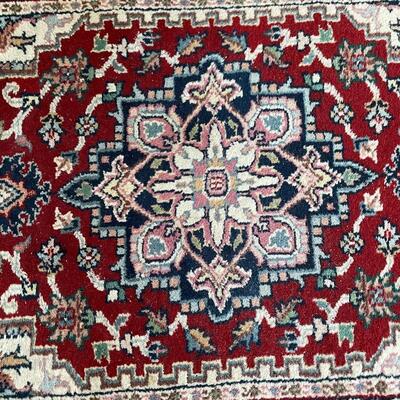 Lot 48 - Three Woven Small Accent Rugs