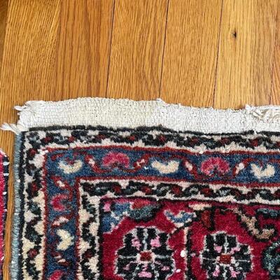 Lot 48 - Three Woven Small Accent Rugs
