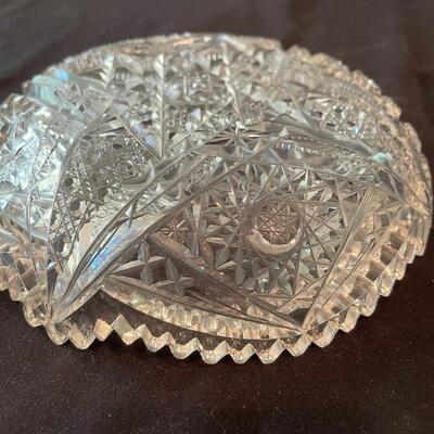 Lot 50 - Exquisite Cut Glass w/ Sterling
