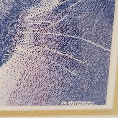 Lot 105: Vintage Siamese Print