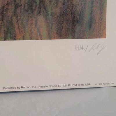 Lot 106: Pencil Signed, Numbered & Titled Frances Hook Print