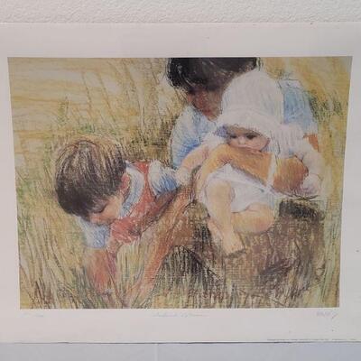 Lot 108: Pencil Signed, Titled and Numbered Frances Hook Print