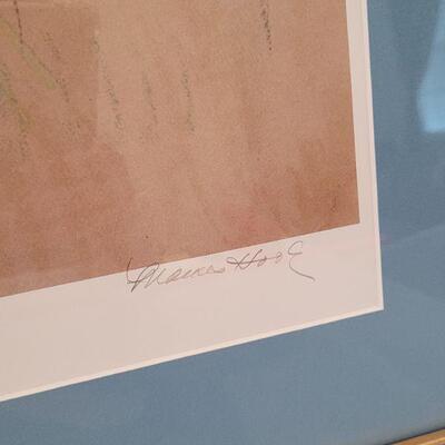 Lot 110: FRAMED, Pencil Signed, Numbered and Titled Frances Hook Print 