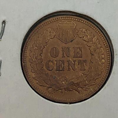 Lot 1 - 1873 Indian Head Penny