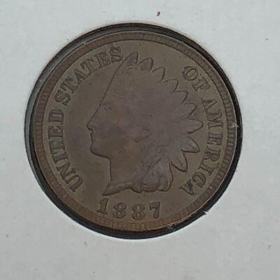 Lot 4 - 1887 Indian Head Penny