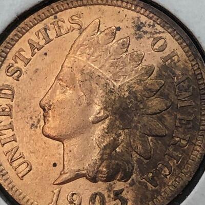 Lot 8 - 1905 Indian Head Penny