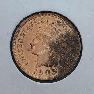 Lot 8 - 1905 Indian Head Penny