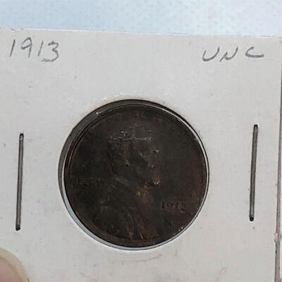 Lot 12 - 1913  Lincoln Wheat Penny