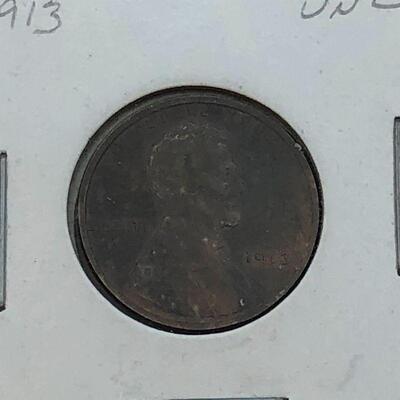 Lot 12 - 1913  Lincoln Wheat Penny