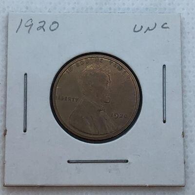 Lot 16 - 1920  Lincoln Wheat Penny