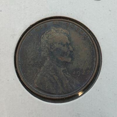 Lot 17 - 1927  Lincoln Wheat Penny