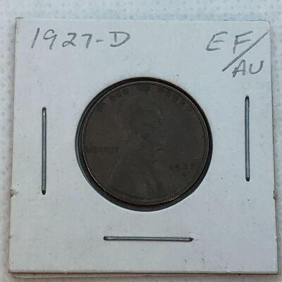 Lot 18 - 1927 D  Lincoln Wheat Penny