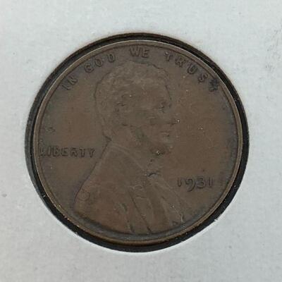 Lot 19 - 1931 Lincoln Wheat Penny