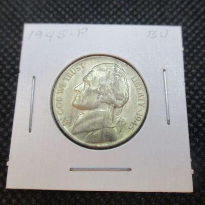 Lot 30 - 1945 P Jefferson Nickel