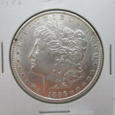 Lot 55 - 1886 Morgan Dollar