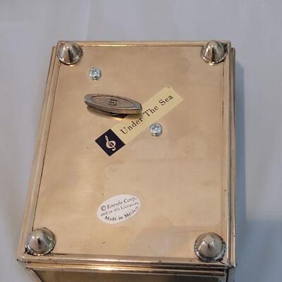 Lot 118: Marine Life (2) Photo Frames and Music Trinket Box