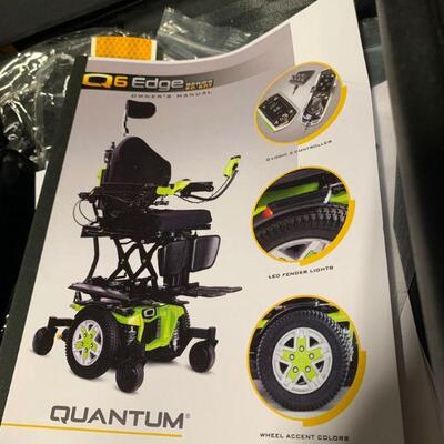 Quantum Edge 2.0 Pwr Wheelchair ~ Power Tilt, Recline, Legs, 12