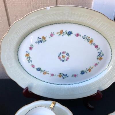 Lot 26P. Haviland China Liberty dinner set for ten with extras and serving dishes â€” $250