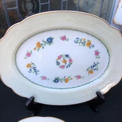 Lot 26P. Haviland China Liberty dinner set for ten with extras and serving dishes â€” $250