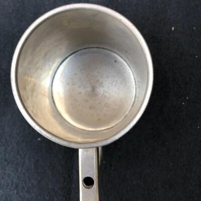 Lot 41P. 2 Pewter whistle tankards, small: 1 unbranded ; 1 Raymond of Sheffieldâ€” $30