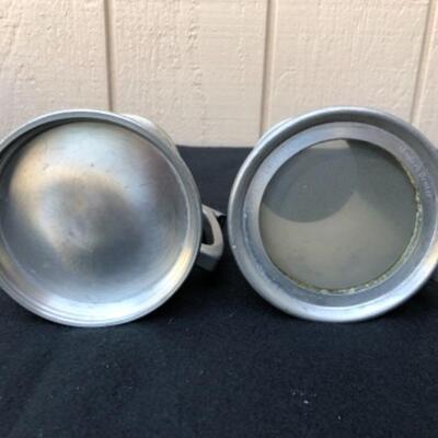 Lot 41P. 2 Pewter whistle tankards, small: 1 unbranded ; 1 Raymond of Sheffieldâ€” $30