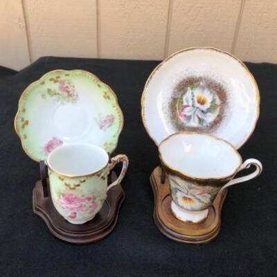 Lot 46P. Various Tea Cup and Saucers â€” $30
